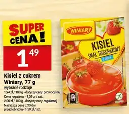 Twój Market Kisiel z cukrem Winiary, 77 g oferta