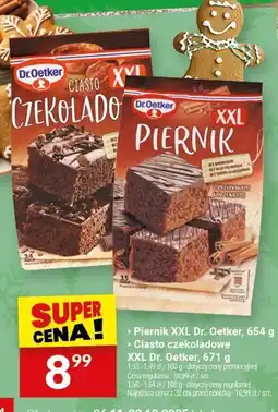 Twój Market Ciasto czekoladowe XXL Dr. Oetker, 671 g oferta