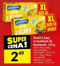 Twój Market Rosół z kury w kostkach XL Kucharek, 120 g oferta