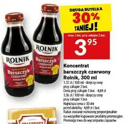 Twój Market Koncentrat barszcz czerwony Rolnik, 300 ml oferta