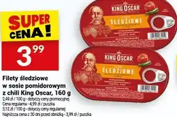 Twój Market Filety śledziowe w sosie pomidorowym z chilli King Oscar, 160 g oferta