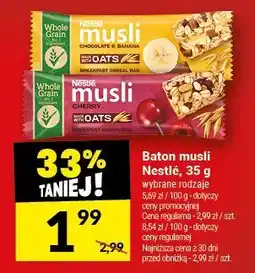 Twój Market Baton musli Nestlé, 35 g oferta