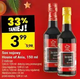 Twój Market Sos sojowy House of Asia, 150 ml oferta