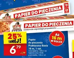 Twój Market Papier do pieczenia Praktyczna Basia 16 m, 1 szt oferta
