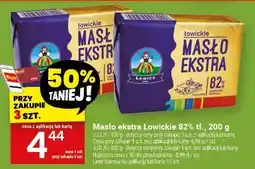 Twój Market Masło ekstra Łowickie 82% tł., 200 g oferta