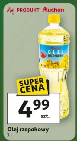 Auchan Olej rzepakowy 1l Auchan oferta