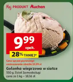 Auchan Golonka wieprzowa w siatce Dział Samoodsługi Auchan oferta
