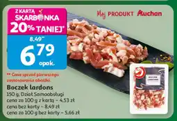 Auchan Boczek lardons Samoodsługi Auchan oferta