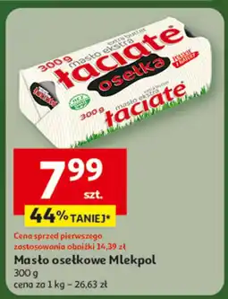 Auchan Masło osełkowe Mlekpol oferta