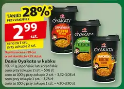 Auchan Danie Oyakata w kubku Danie japońskie Koreańskie oferta