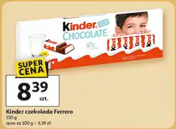 Auchan Czekolada Kinder Chocolate Ferrero oferta
