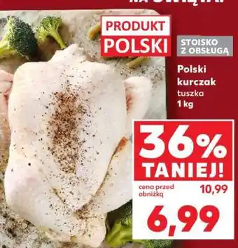 Kaufland Polski kurczak tuszka 1 kg oferta