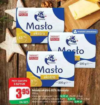 Masło ekstra 82% Krasula