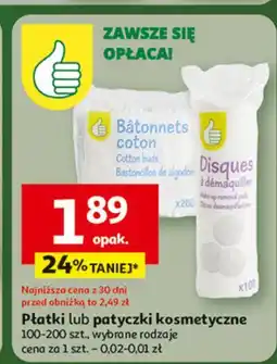 Auchan Patyczki kosmetyczne Podniesiony Kciuk oferta