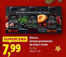 Lidl Deluxe Zestaw przetworów do mięs i serów oferta