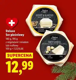Lidl Ser Deluxe pleśniowy z migdałami i miodem lub truflowy oferta