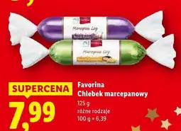 Lidl Favorina Chlebek marcepanowy różne rodzaje oferta