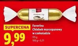 Lidl Favorina Chlebek marcepanowy w czekoladzie oferta