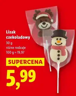 Lidl Lizak czekoladowy Lidl oferta