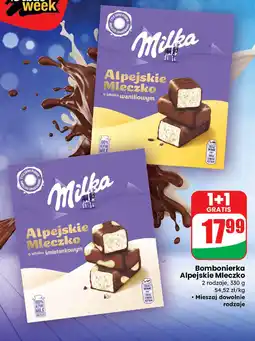 Dino Bombonierka Alpejskie Mleczko o smaku śmietankowym Milka oferta