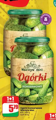 Dino Ogórki konserwowe Warzyw Moc oferta