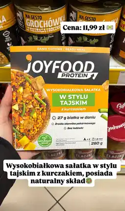Dino Wysokobiałkowa sałatka w stylu tajskim z kurczakiem Joyfood Protein oferta