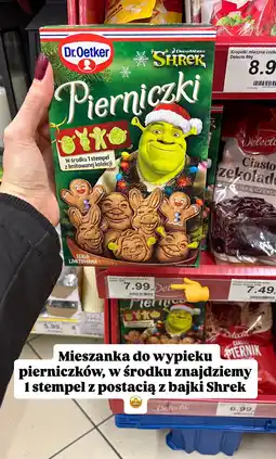 Dino Mieszanka do wypieku pierniczków Dr. Oetker Shrek oferta