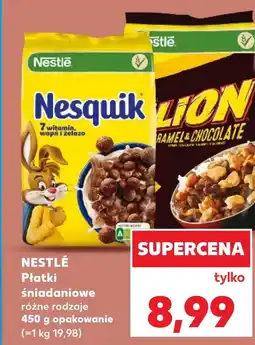 Kaufland Płatki śniadaniowe Nestle oferta