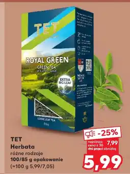 Kaufland Herbata Tet oferta