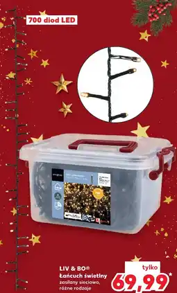 Kaufland Łańcuch świetlny Liv & BO oferta