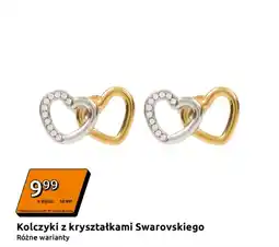 Action Kolczyki z kryształkami Swarovskiego oferta