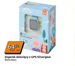 Action Zegarek dziecięcy z GPS Silvergear oferta