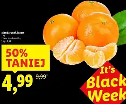Lidl Mandarynki luzem oferta