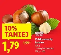 Lidl Polskie orzechy laskowe oferta