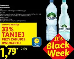 Lidl Żywiec Zdrój Woda źródlana 1,5 l oferta