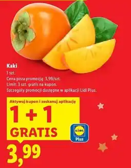 Lidl Kaki oferta