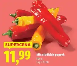Lidl Mix słodkich papryk oferta