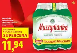Lidl Muszynianka Woda mineralna magnezowo-wapniowa oferta