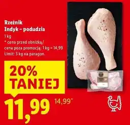 Lidl rzeźnik Indyk - podudzie oferta