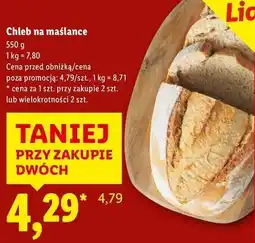 Lidl Chleb na maślance oferta