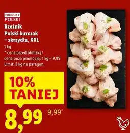 Lidl Rzeźnik Polski kurczak - skrzydła, XXL oferta
