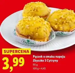 Lidl Pączek o smaku napoju Zbyszko 3 Cytryny oferta
