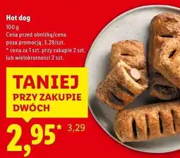 Lidl Hot dog oferta