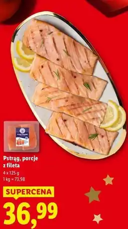 Lidl Pstrąg, porcje z fileta oferta