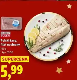 Lidl Polski karp, filet nacinany oferta
