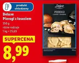 Lidl Deluxe Pierogi z łososiem oferta