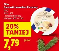 Lidl Pilos francuski camembert klasyczny oferta