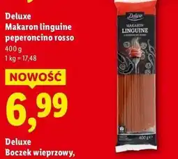 Lidl Deluxe Makaron linguine peperoncino rosso oferta