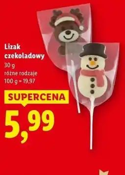 Lidl Lizak czekoladowy oferta