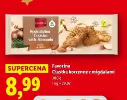 Lidl Favorina Ciastka korzenne z migdałami oferta